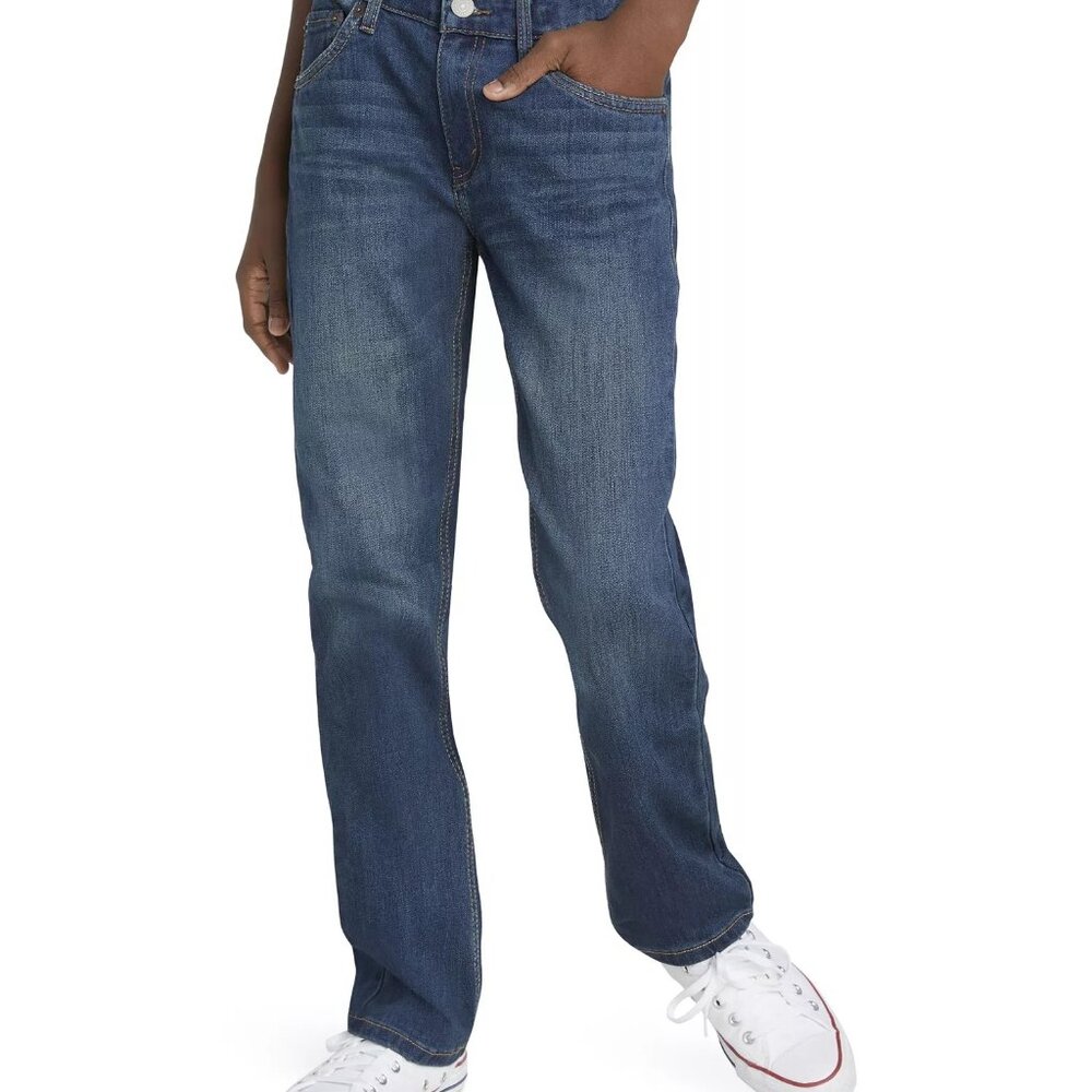 Boys Levi’s 514 Straight Leg Denim Jeans-Size 12